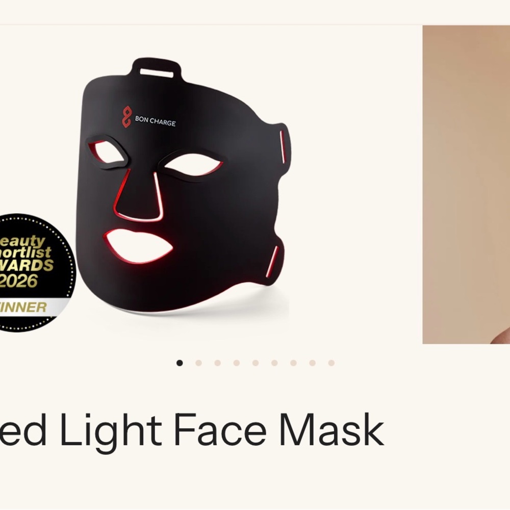 Bon Charge Red LED Face Mask - Picture 4 of 6